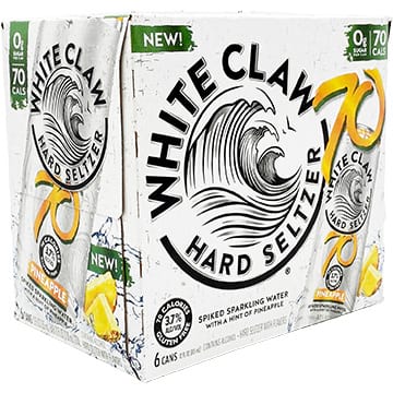 White Claw Hard Seltzer 70 Pineapple