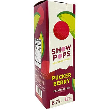 Snow Pops Pucker Berry
