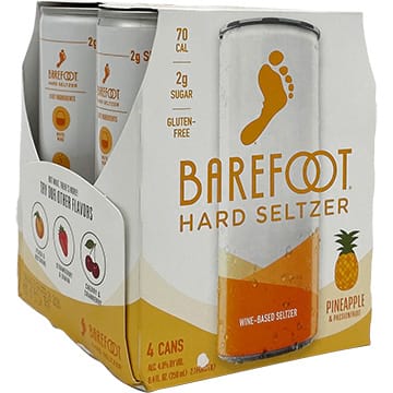Barefoot Pineapple & Passion Fruit Hard Seltzer