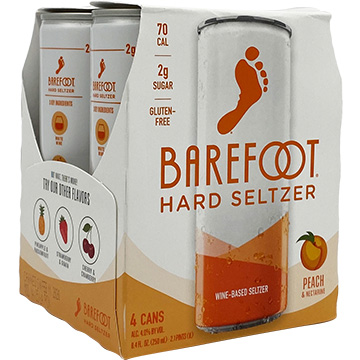 Barefoot Peach & Nectarine Hard Seltzer