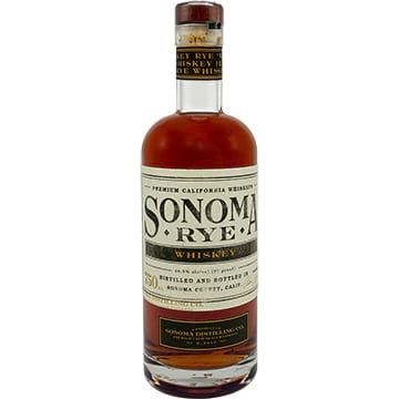 Sonoma Distilling Rye Whiskey