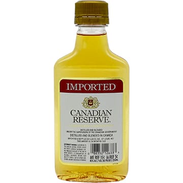 Canadian Reserve Whiskey