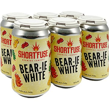 Short Fuse Bear-ie White