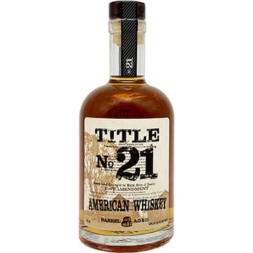 Title No. 21 American Whiskey