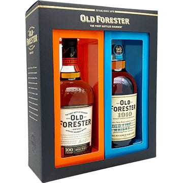 Old Forester 100 Proof & 1910 Twin Pack