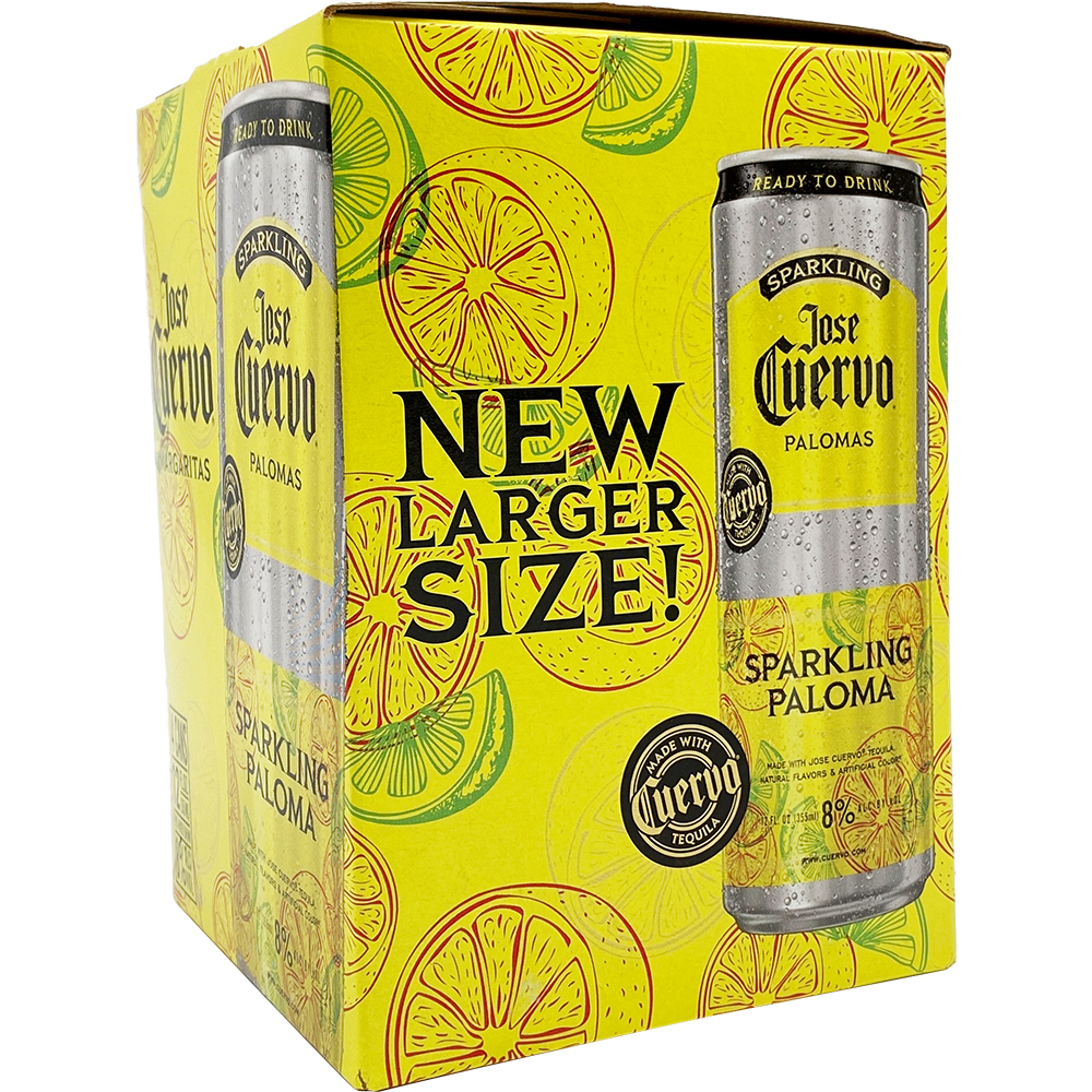 jose cuervo margarita sparkling paloma 4pk cans