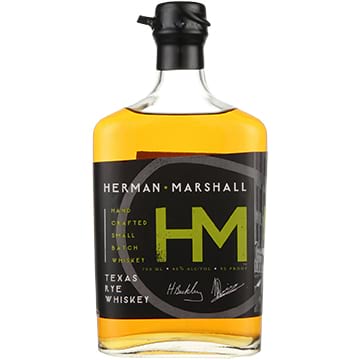 Herman Marshall Texas Rye Whiskey