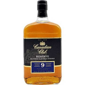 Canadian Club Reserve 9 Year Old