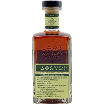 Laws Whiskey House Sauternes Cask Finish Rye