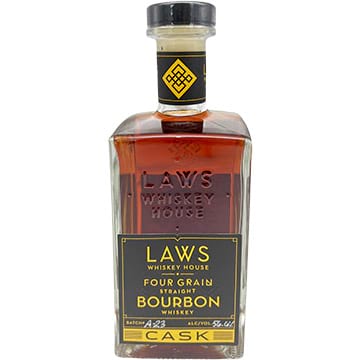 Laws Whiskey House Four Grain Cask Strength Bourbon