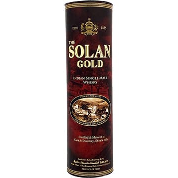 Solan Gold Indian Single Malt Whiskey
