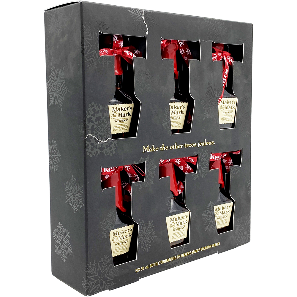 Maker's Mark Bourbon Ornament Gift Set GotoLiquorStore