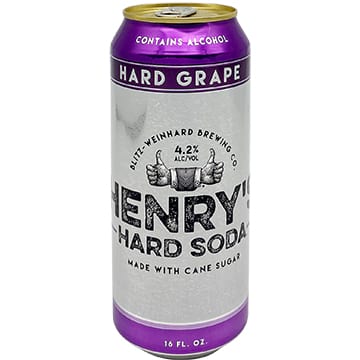 Henry's Hard Soda Grape