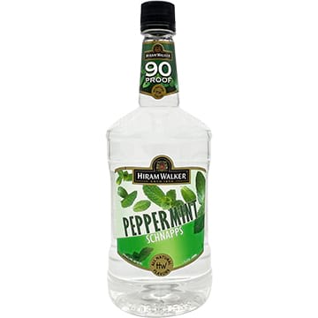 Hiram Walker 90 Proof Peppermint Schnapps Liqueur