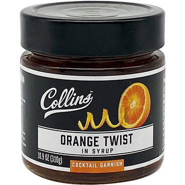 Collins Orange Twist in Syrup