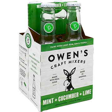 Owen's Craft Mixers Mint + Cucumber + Lime