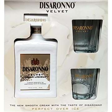 Disaronno Velvet Gift Set with 2 Glasses