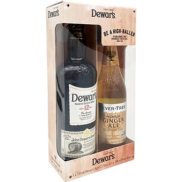 Dewar's 12 Year Old with Fever Tree Ginger Ale