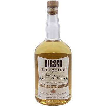 Hirsch Selection 10 Year Old Rye Whiskey