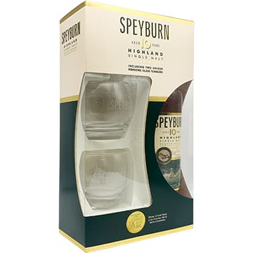 Speyburn 10 Year Old Gift Set with 2 Fishbowl Glasses