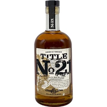 Title No. 21 American Whiskey