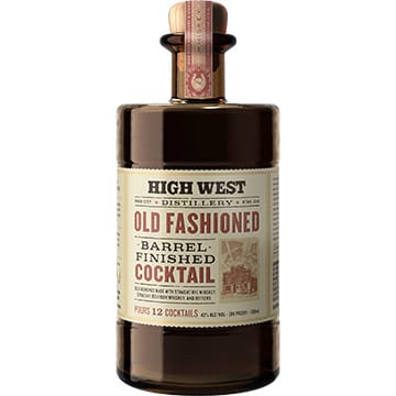 High West Old Fashioned Whiskey Barrel Finished Cocktail