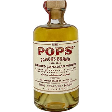Pops' Famous Brand Whiskey