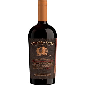 Cooper & Thief Rye Whiskey Barrel Aged Cabernet Sauvignon 2015