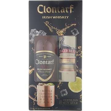 Clontarf 1014 Classic Blend Gift Set with Goslings Ginger Beer