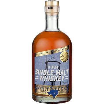 Spirit of Texas Pfluger Single Malt Whiskey