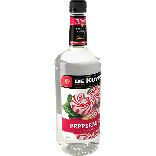 Picture of DeKuyper 100 Proof Peppermint Schnapps Liqueur