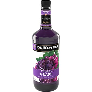 DeKuyper Grape Pucker Schnapps Liqueur