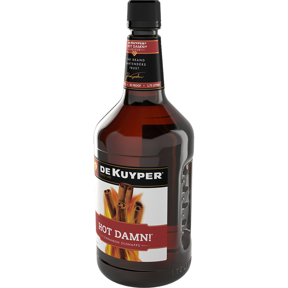 Dekuyper Hot Damn Cinnamon Schnapps Liqueur Gotoliquorstore