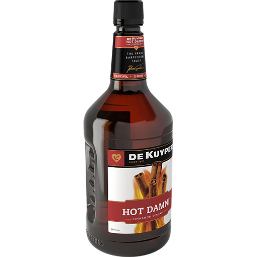 Picture of DeKuyper Hot Damn! Cinnamon Schnapps Liqueur