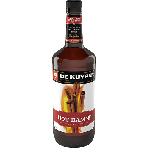 Picture of DeKuyper Hot Damn! Cinnamon Schnapps Liqueur