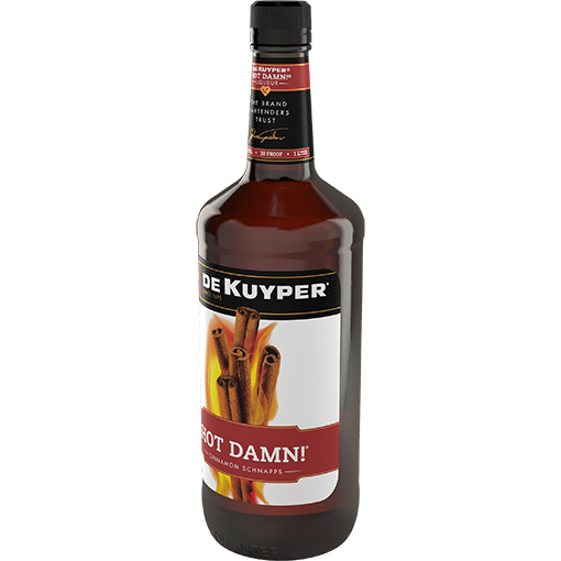 Picture of DeKuyper Hot Damn! Cinnamon Schnapps Liqueur