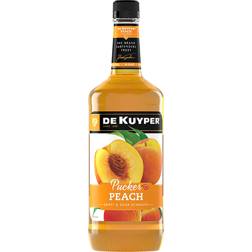 Picture of DeKuyper Peach Pucker Schnapps Liqueur