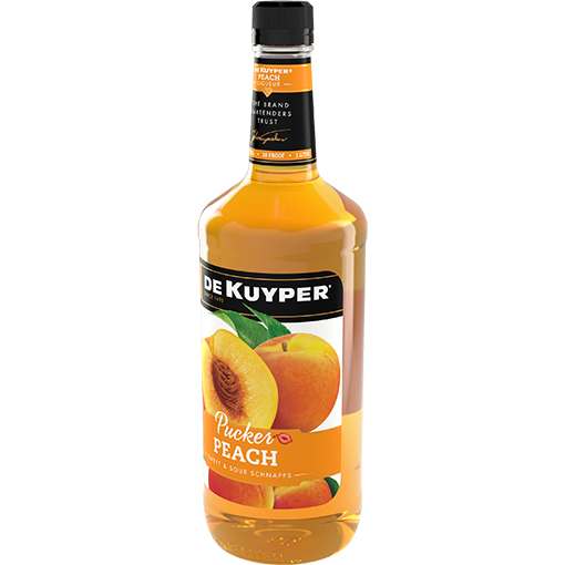 Picture of DeKuyper Peach Pucker Schnapps Liqueur