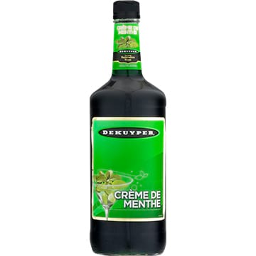 DeKuyper Signature Creme de Menthe Green Liqueur