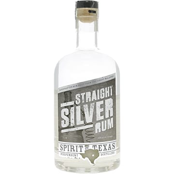 Spirit of Texas Straight Silver Rum