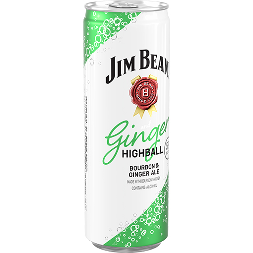 Picture of Jim Beam Bourbon Whiskey & Ginger Ale
