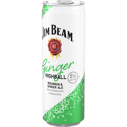 Picture of Jim Beam Bourbon Whiskey & Ginger Ale