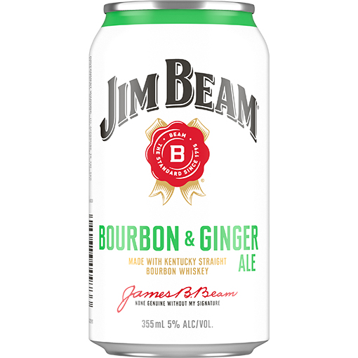 Picture of Jim Beam Bourbon Whiskey & Ginger Ale