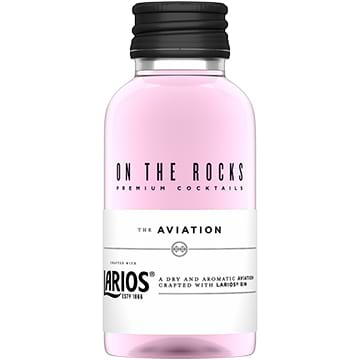 On The Rocks Larios Gin The Aviation Cocktail