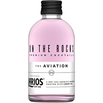 On The Rocks Larios Gin The Aviation Cocktail
