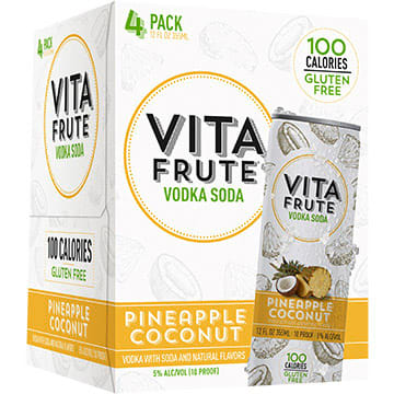 Vita Frute Pineapple Coconut Vodka Soda