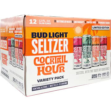 Bud Light Seltzer Cocktail Hour Variety Pack