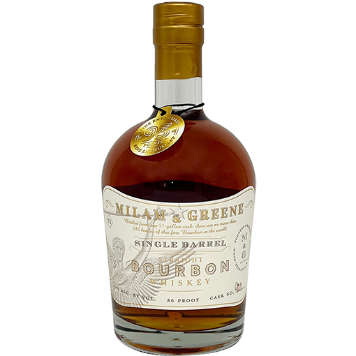 Single Barrel Bourbon - Milam and Greene Whiskies