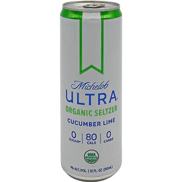 Michelob Ultra Organic Seltzer Cucumber Lime
