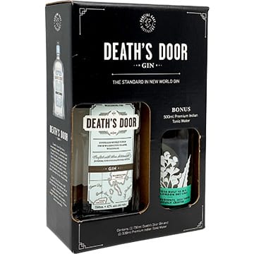 Death's Door Gin Gift Set with 500ml Premium Indian Tonic Water